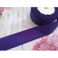 Лента репсовая 40 мм, цвет темно-фиолетовый №35